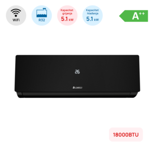 klima chigo 18000BTU crna WiFi 1